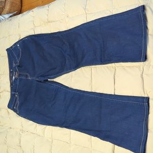 Pre-owned Jennifer Lopez Bootcut Stretch Jeans Dark Wash 12S